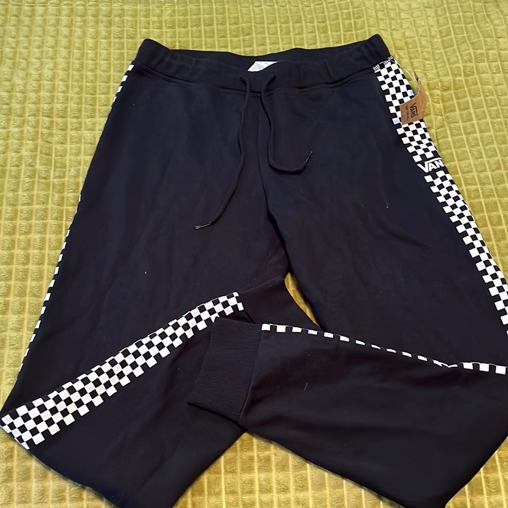 Black Vans sweatpants Size S. Never Worn!
